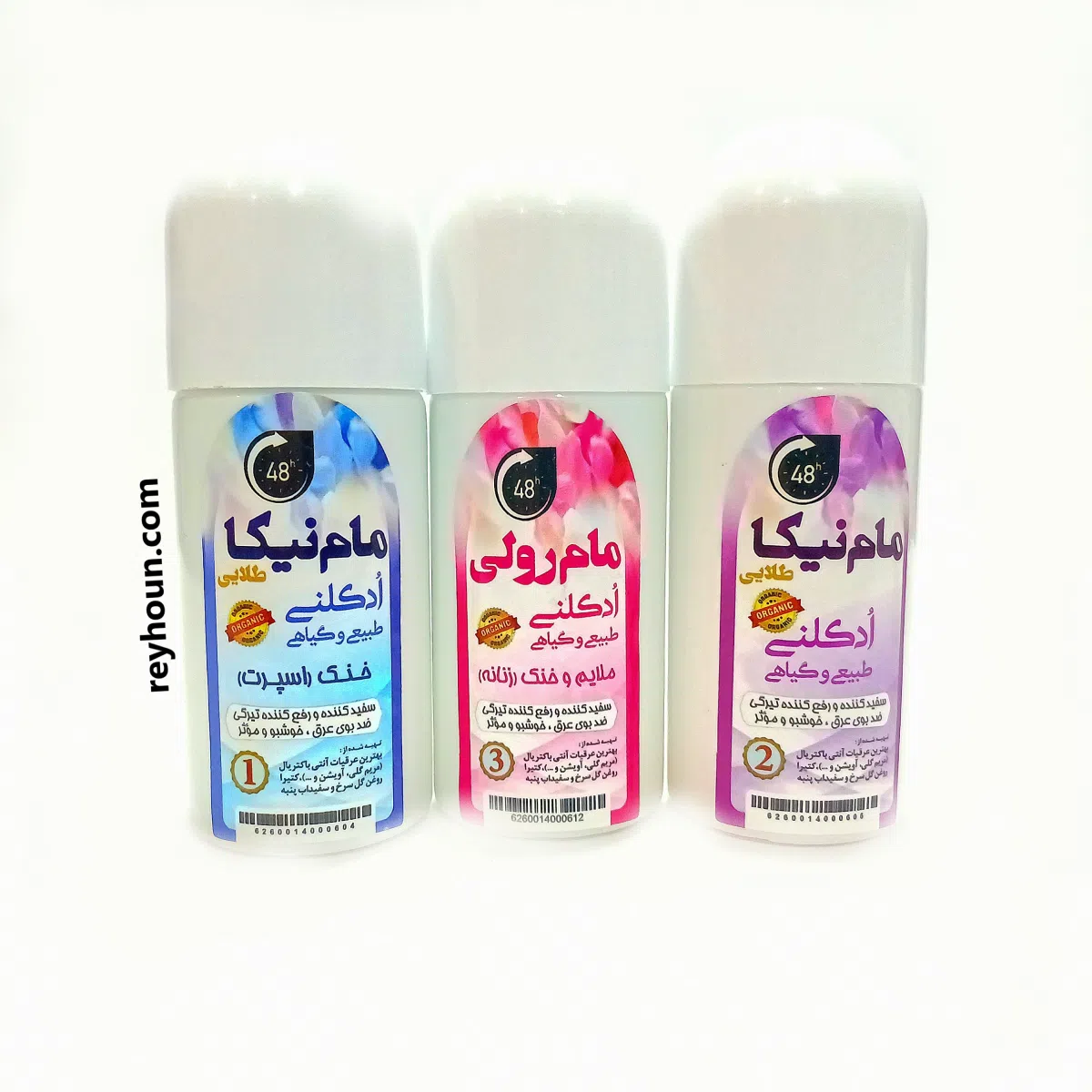 مام رولی ادکلنی گروهی مام رولی ادکلنی | رایحه (خنک/ملایم و گرم/ملایم خنک)