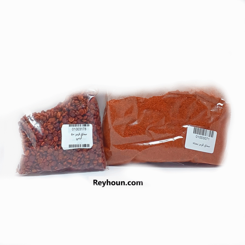 بسته سماق قرمز دونه و پودر